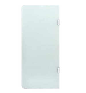 Urinal-Trennwand Wandmontage 90 x 40 cm Hartglas