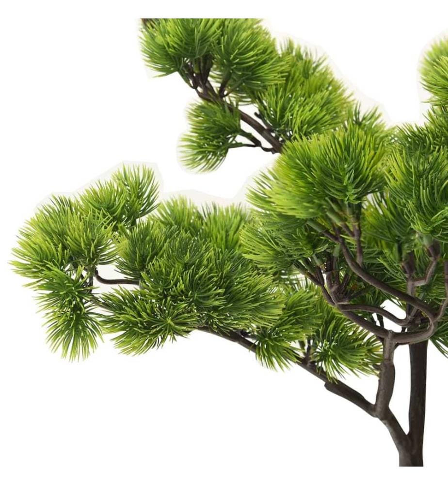 Künstlicher Bonsai Pinus mit Topf 60 cm Grün