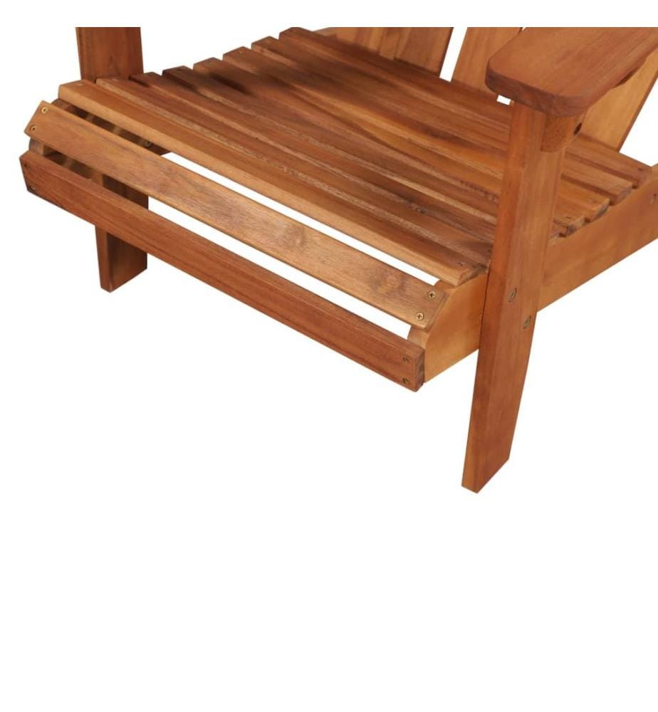 Adirondack-Gartenstuhl Akazienholz Massiv