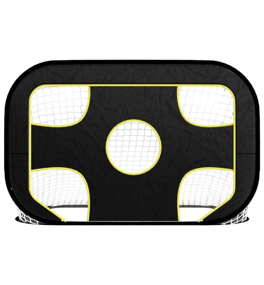 Fussballtor mit Torwand 120x80x80 cm Polyester