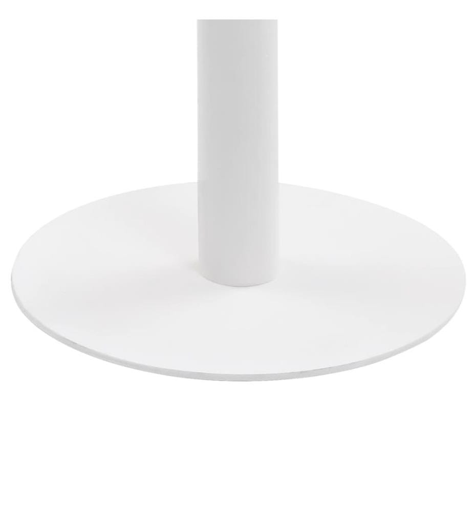 Table de bistro marron clair 80 cm MDF