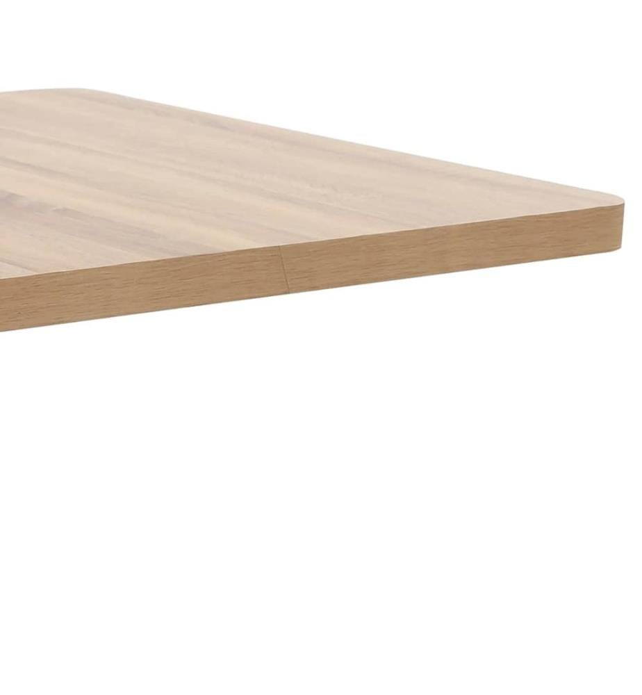 Table de bistro marron clair 80x80 cm MDF
