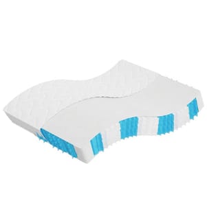 Matelas à ressorts ensachés dureté moyenne 160x200 cm