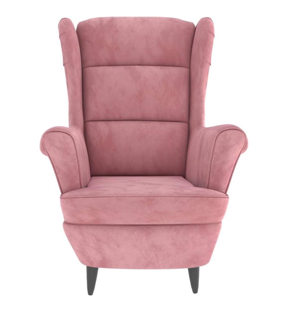 Sessel Rosa Samt