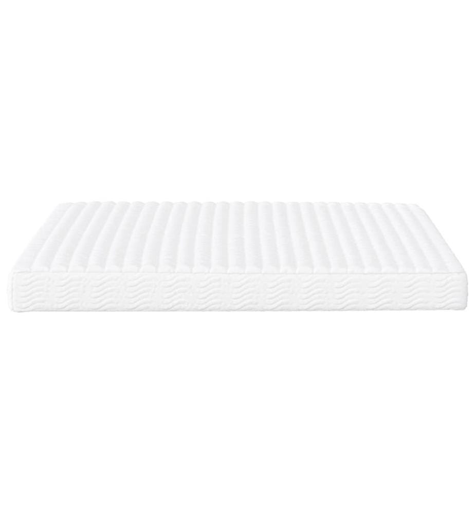 Matelas en mousse blanc 200x200 cm dureté H2 H3