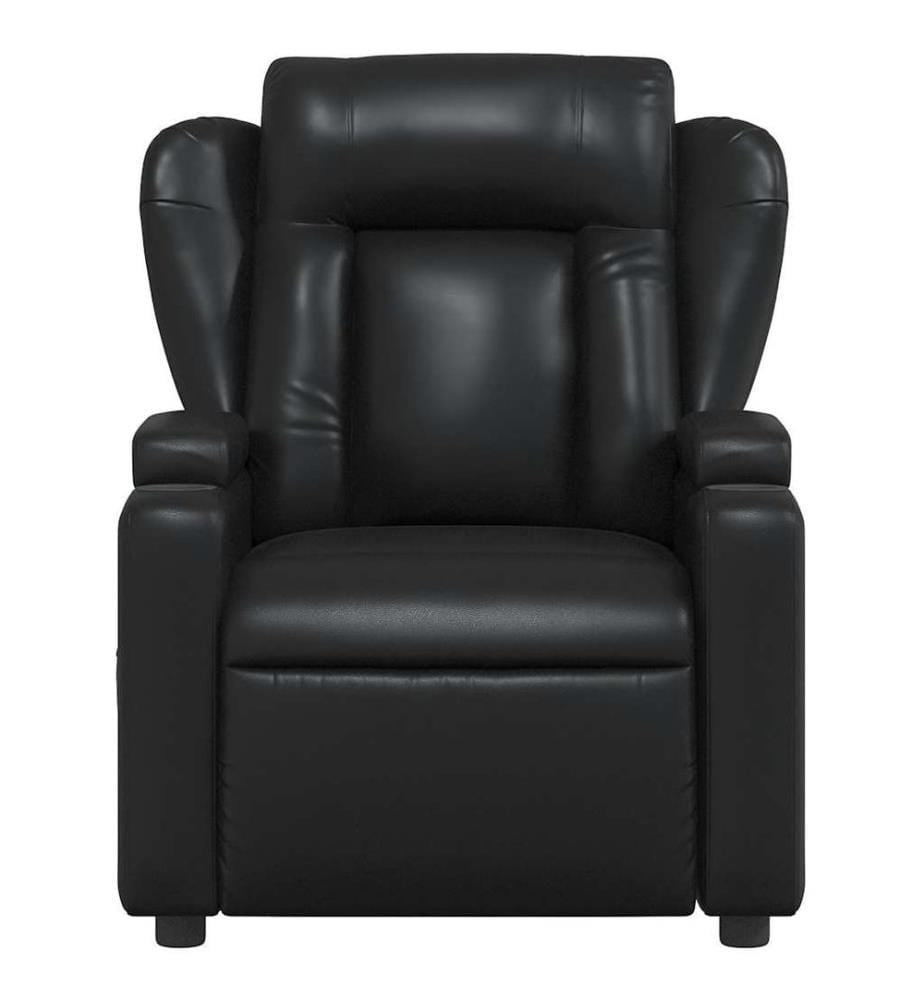 Massagesessel Schwarz Kunstleder