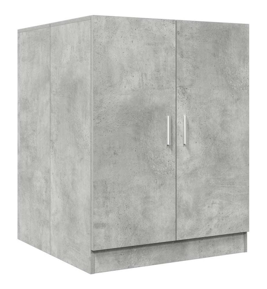 Waschmaschinenschrank Betongrau 70,5x71,5x91,5 cm