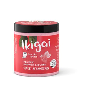 Ikigai - Duschschaum Fluffy Shower Mousse Lovely Strawberry 100 g