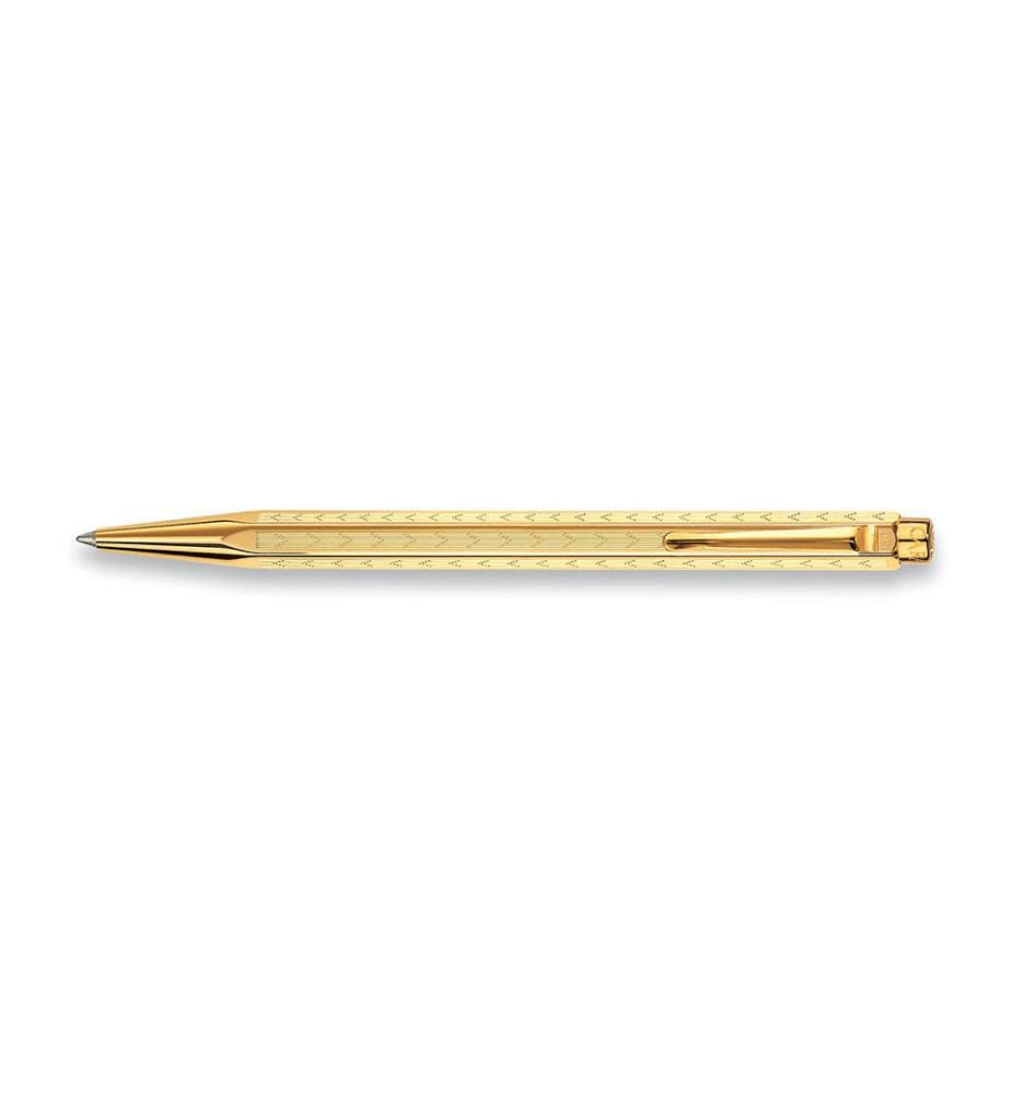 Stylo Bille ECRIDOR CHEVRON Doré