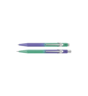 Kugelschreiber- und Druckbleistift-Set Borealis 849™ – Grün & Violett