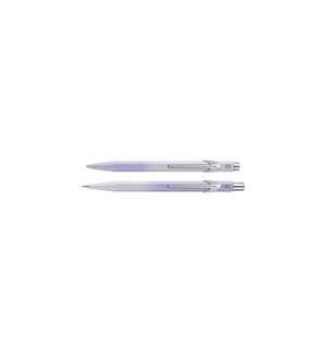 Kugelschreiber- und Druckbleistift-Set Borealis 849™ – Grau & Lavendel