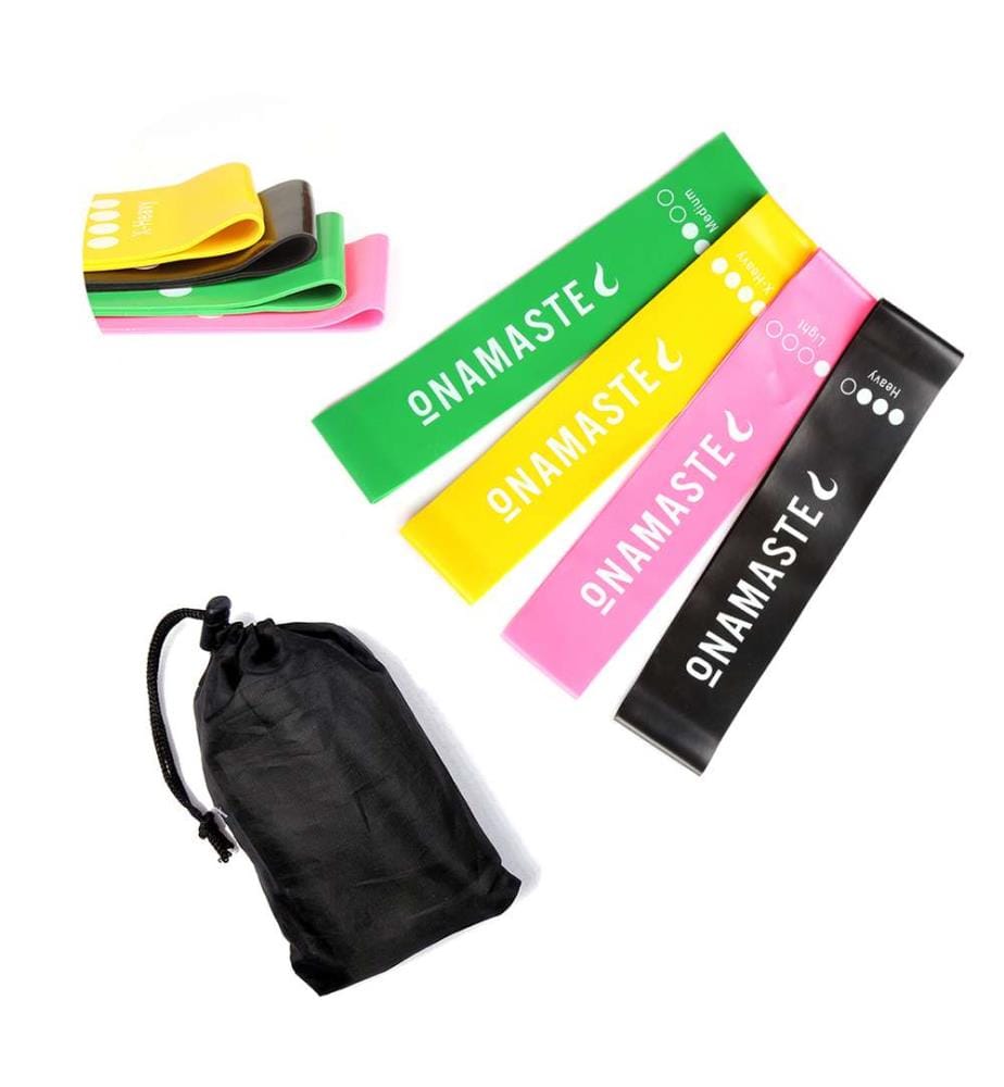 Himaly Bande Di Resistenza Set 5 Pezzi Con Impugnatura Forza