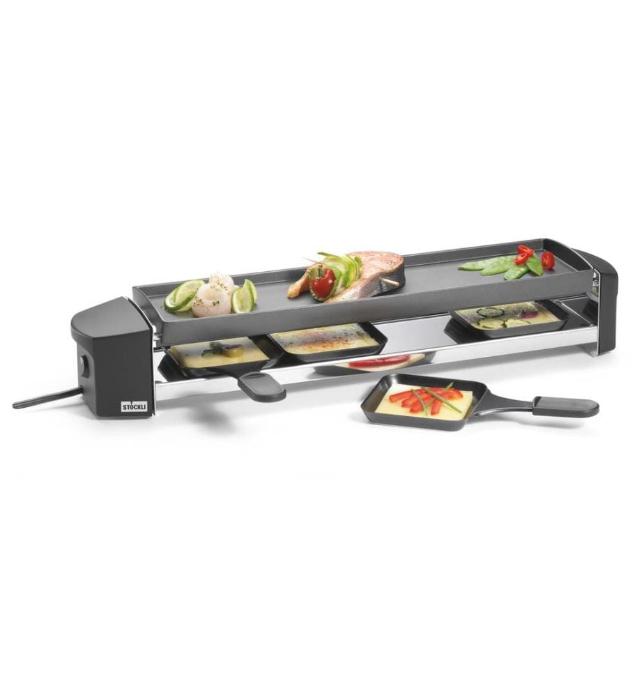 Stockli Raclette machine 4, Anthracite | DeinDeal