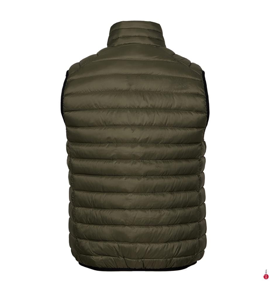 Ärmellose Daunenjacke Merino Nordend - Grün