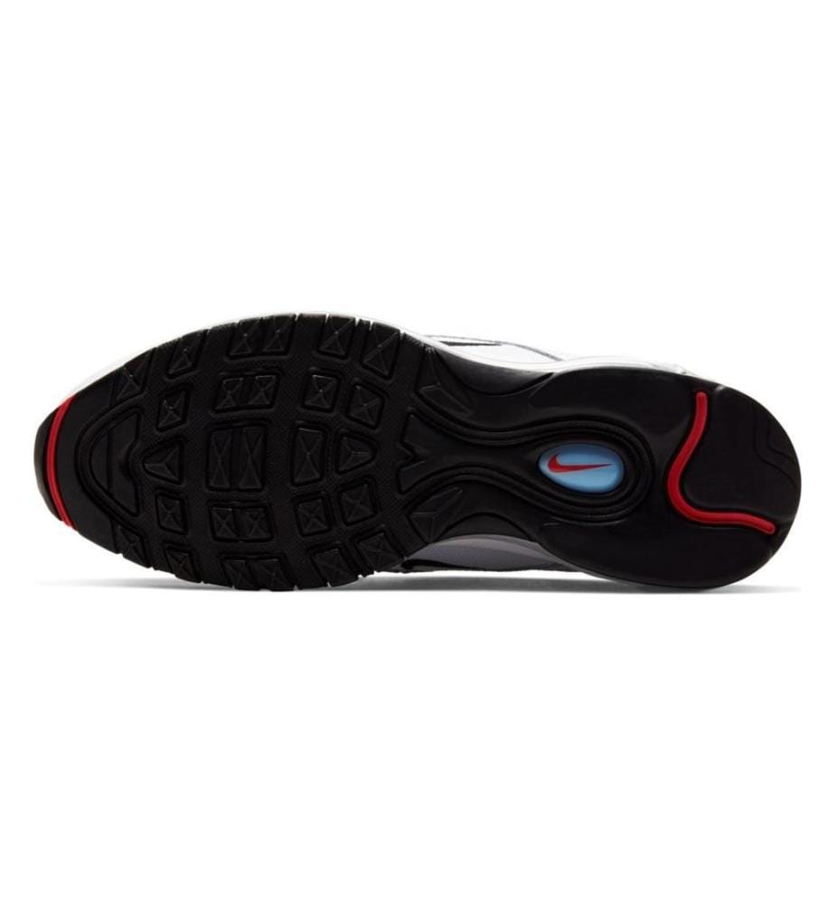 Air Max 97 Gundam Sneakers - White, Black, University Red, Psychic Blue