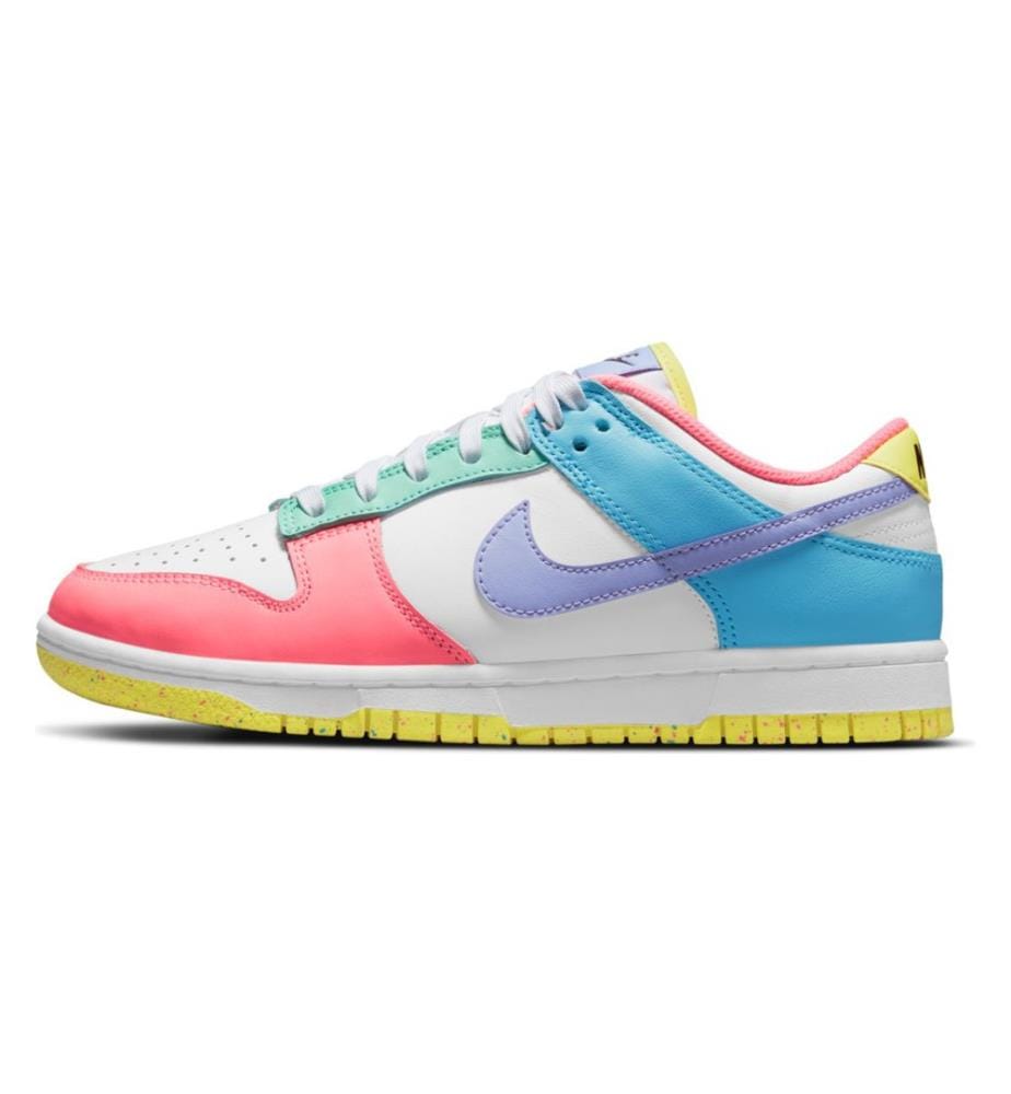 Nike Dunk Low SE - White/Green Glow-Sunset Pulse | DeinDeal