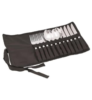EASY CAMP - Kits de couverts de camping Family Cutlery Noir