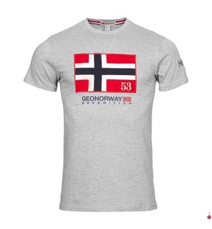 T-Shirt - Grau meliert