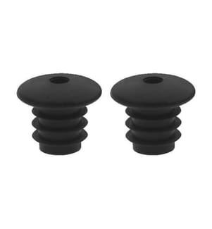 Set 2 bouchons Wine Protect - Noir