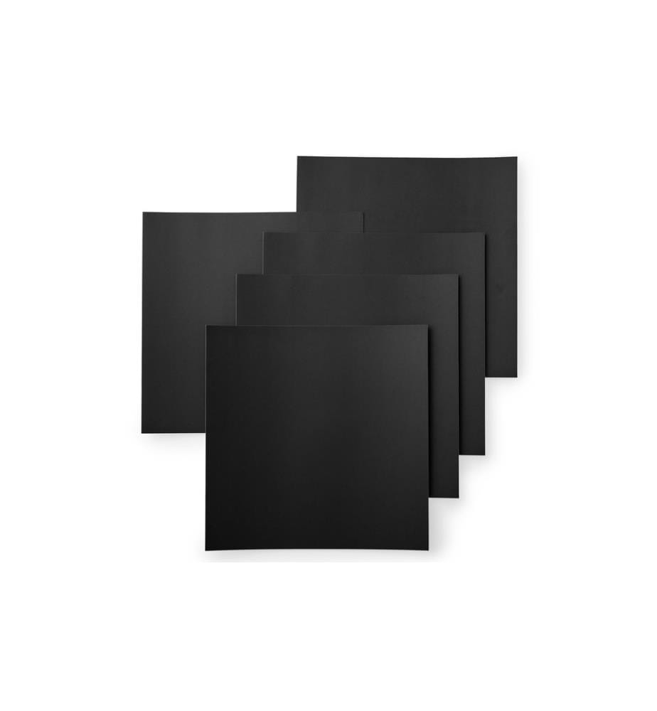 CRICUT - Stickerpapier Smart 30.5 x 30.5 cm, 10 Blatt, Schwarz