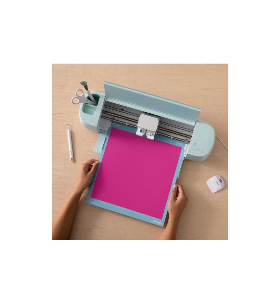 CRICUT - Film de vinyle Activé par la chaleur 30 x 60 cm, magenta/rose clair