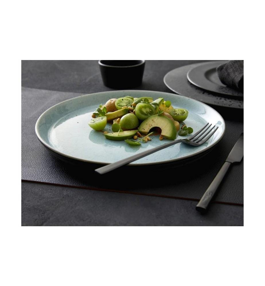 BITZ - Assiette non décorative  Ø 27 cm, 6 Pièce/s, Gris/Bleu clair