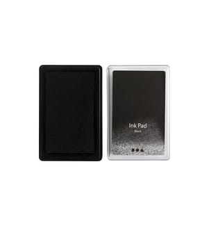 CREATIV COMPANY - Tampon encreur Pad d'encre, 9 x 6 x 2 cm Noir
