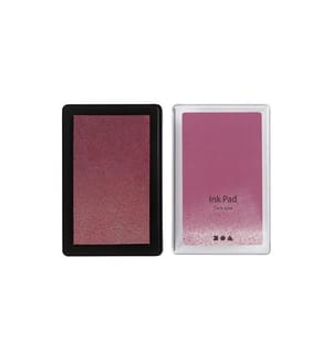 CREATIV COMPANY - Tampon encreur Pad d'encre, 9 x 6 x 2 cm Rose fonce