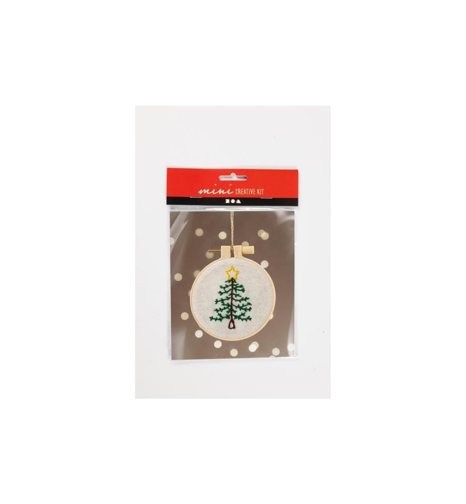 CREATIV COMPANY - Kits de bricolage Broderie Arbre de Noël
