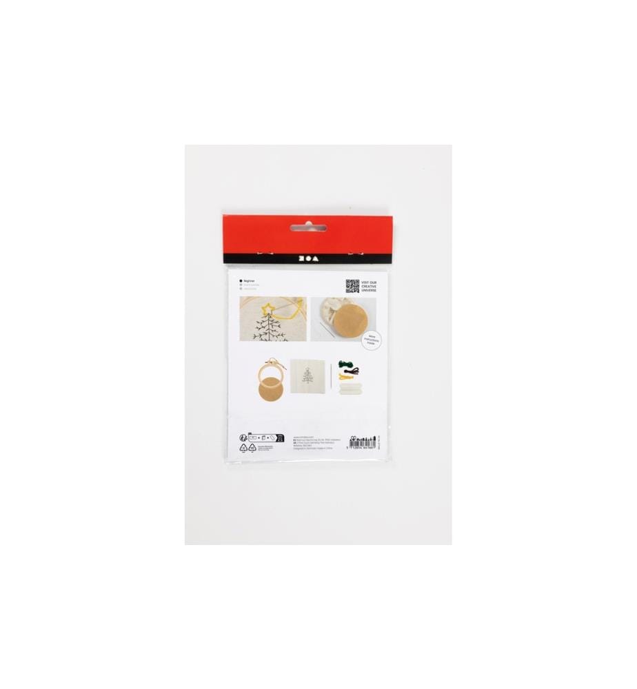 CREATIV COMPANY - Kits de bricolage Broderie Arbre de Noël