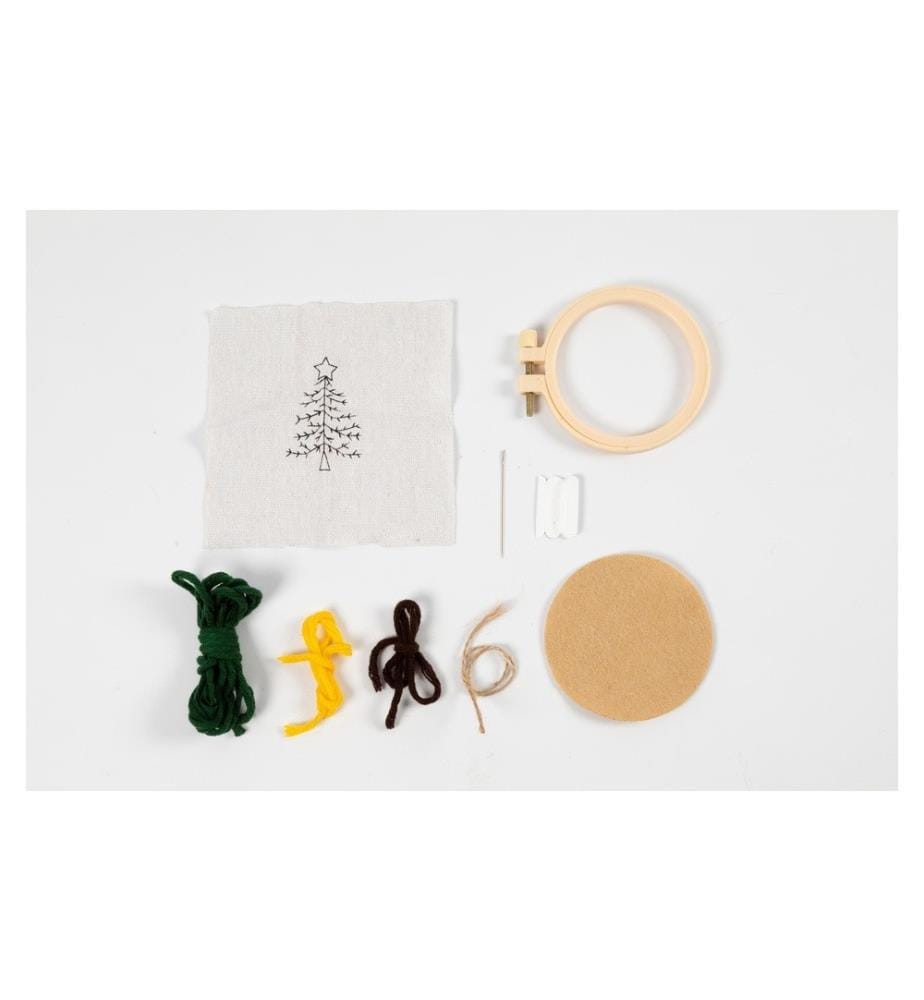 CREATIV COMPANY - Kits de bricolage Broderie Arbre de Noël