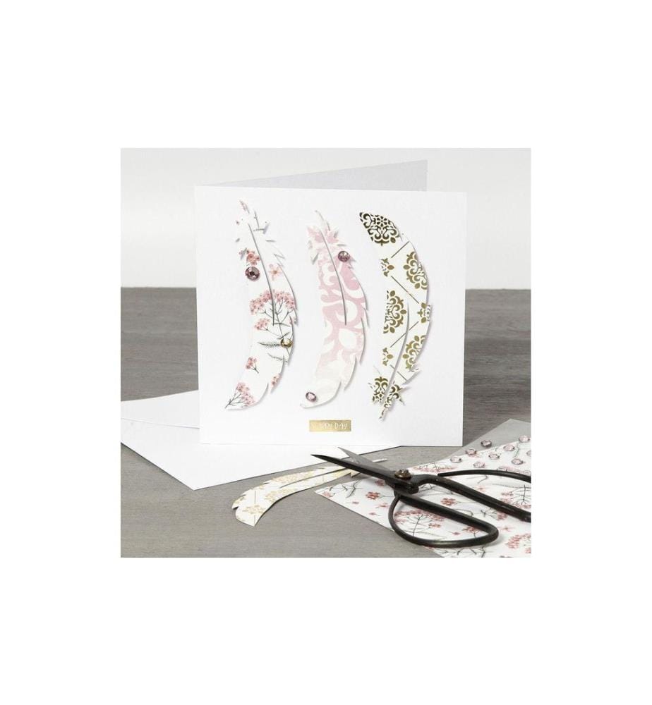 CREATIV COMPANY - Blankokarte 15 x 15 cm 50 Set, Beige