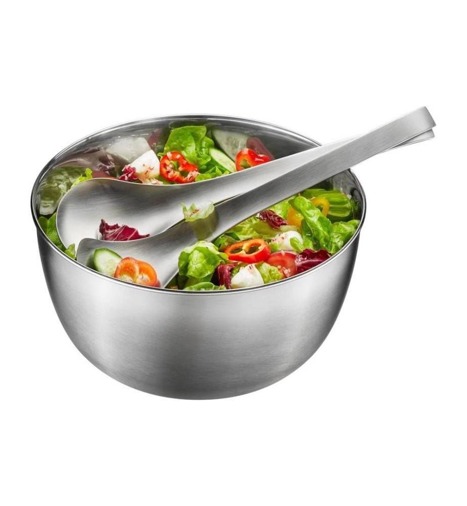 GEFU - Salatschleuder Speed Wing 27 cm, Schwarz/Silber matt