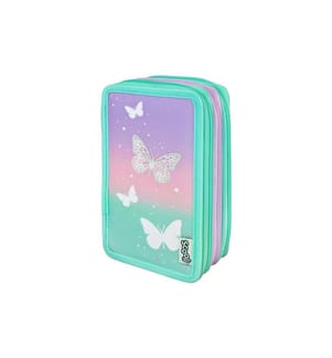 SCOOLI - Etui Trippledecker Schmetterling