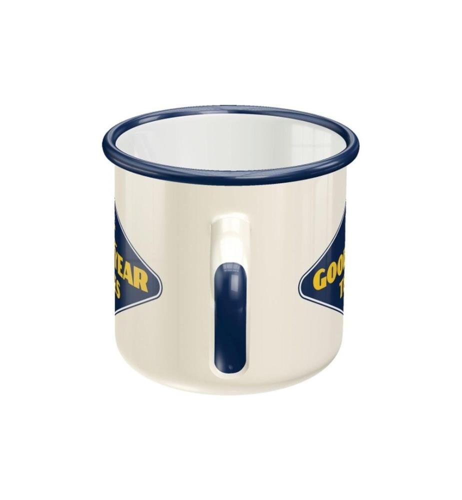 NOSTALGIC ART - Universaltasse Goodyear 360 ml, 1 Stück, Dunkelblau/Weiss