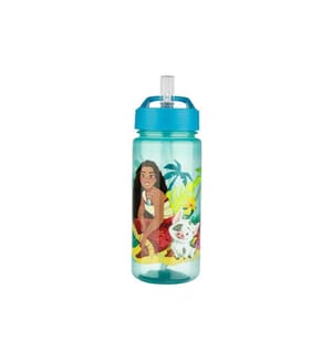 SCOOLI - Trinkflasche Vaiana 500 ml, Transparent/Türkis