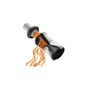 GEFU - Coupe-légumes en spirale Spirelli 2.0 Acier inoxydable;  Plastique, noir