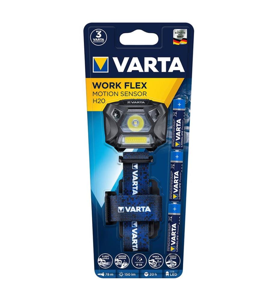 Work Flex Motion Sensor H20 - incl. AAA - 3 Pièces