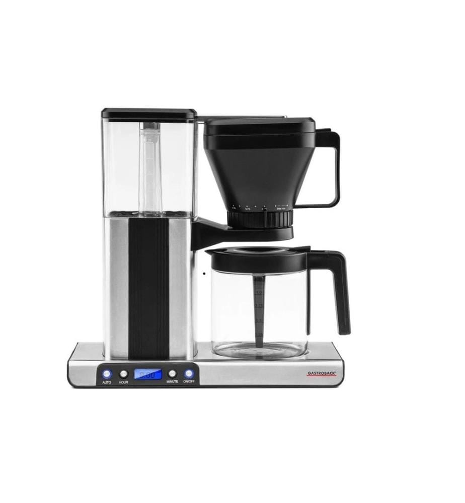 GASTROBACK - Cafetière filtre Design Brew Advanced Noir/Argenté