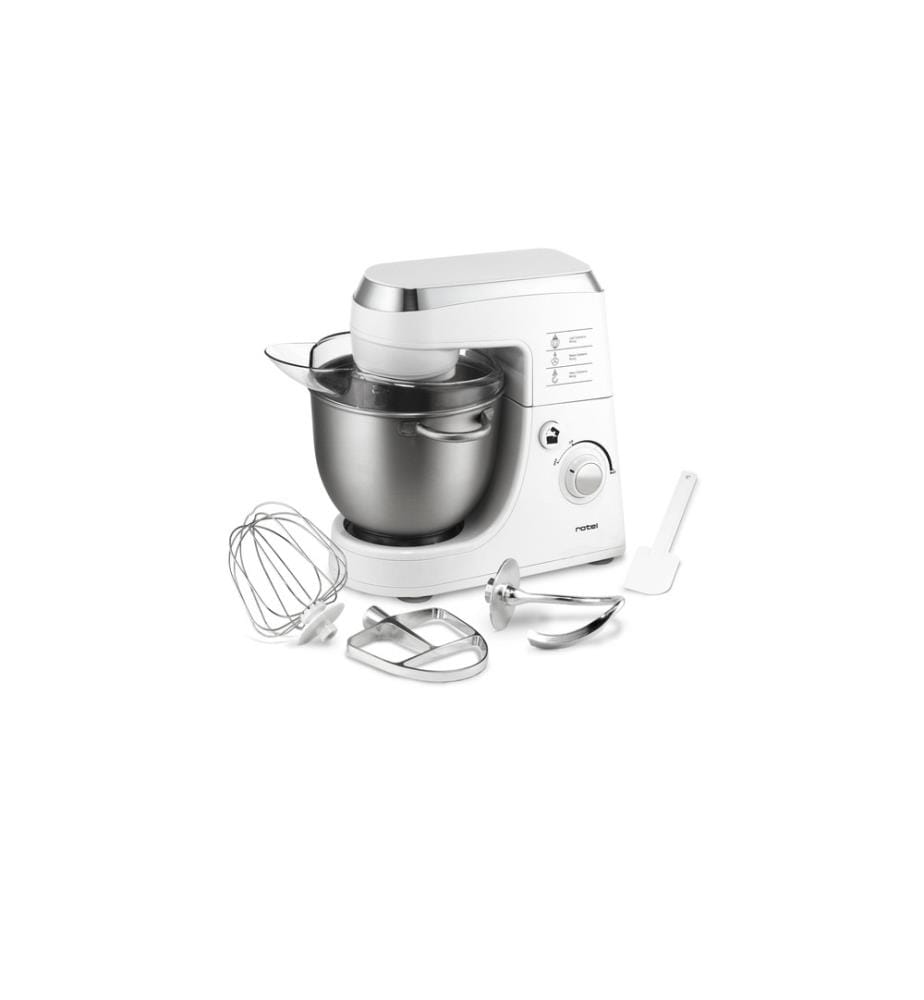 ROTEL - Robot ménager Power Mix 441 Argenté/Blanc