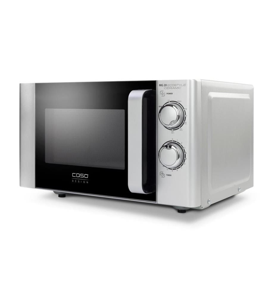 Caso - Four à micro-ondes MG 20 Ecostyle Ceramic Noir/Argenté