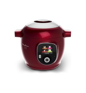 Moulinex - Robot ménager Cookeo+ Connect CE86F5 Rouge