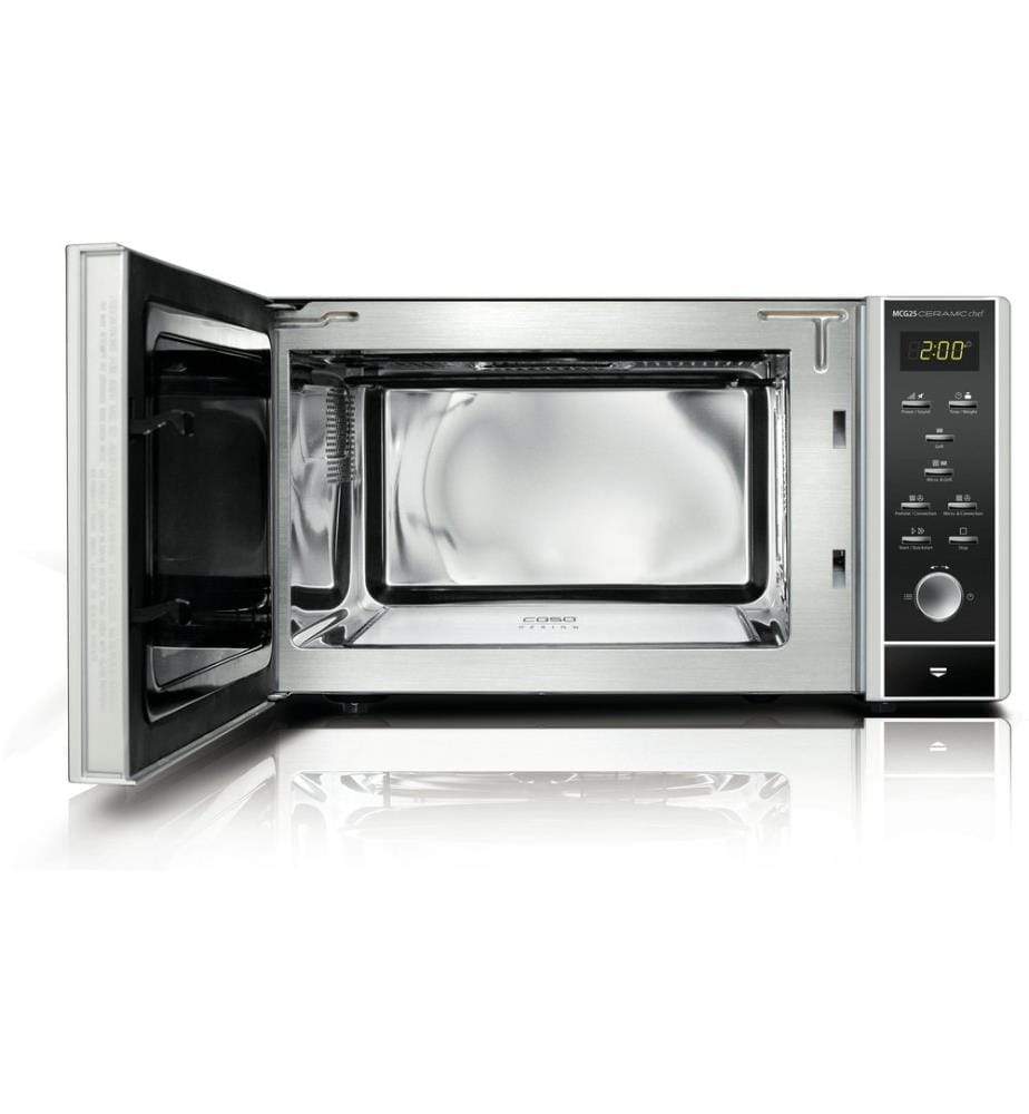 Caso - Mikrowelle MCG 25 Ceramic Chef Schwarz