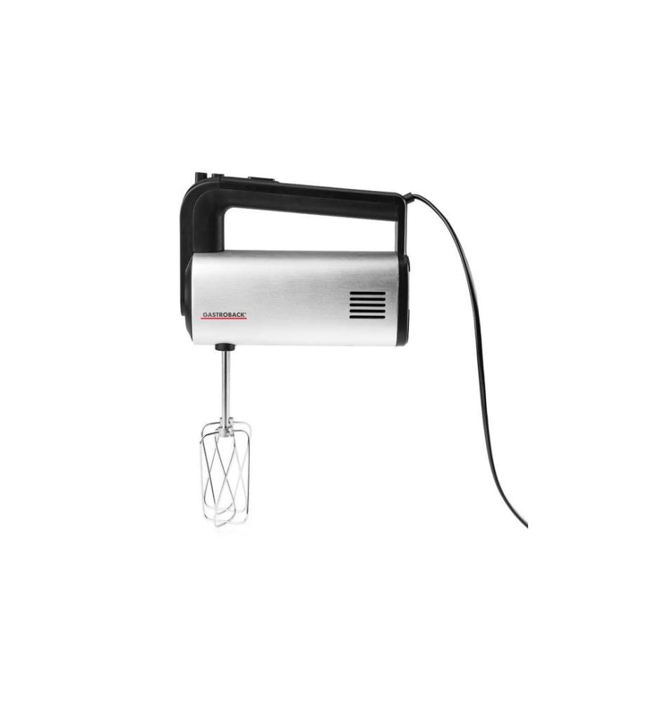 GASTROBACK - Handmixer Pro Schwarz/Silber