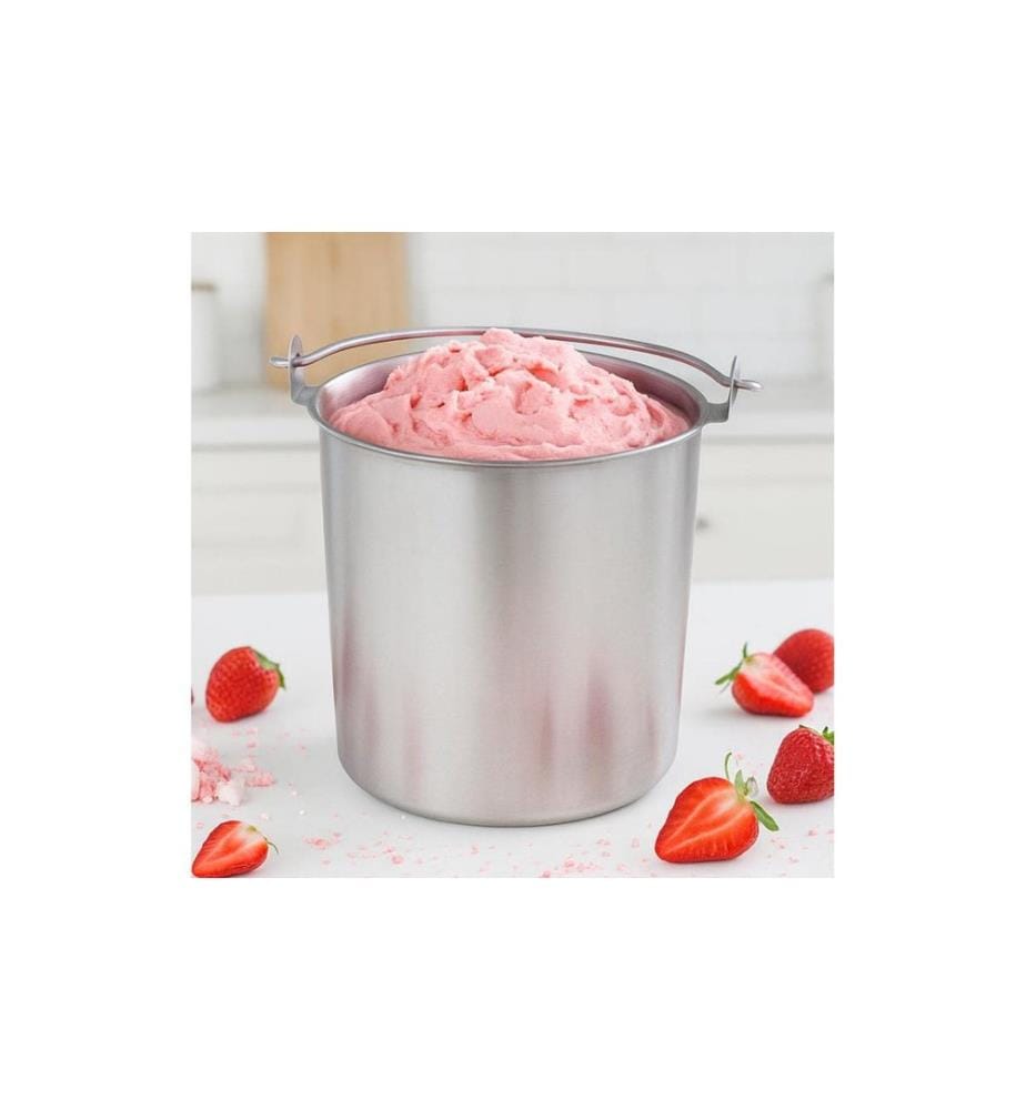 GASTROBACK - Machine à glace à compresseur Mini Gelateria 1 l, Noir/Anthracite