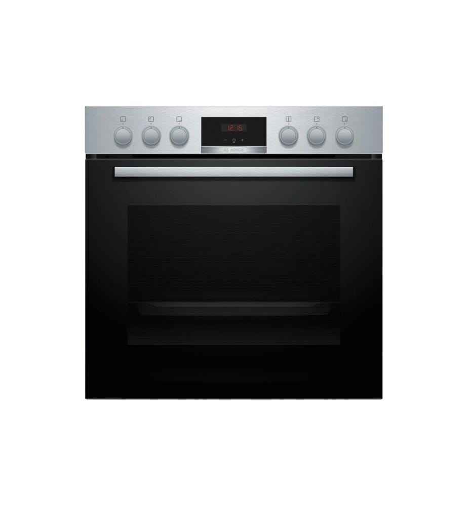 BOSCH - Einbaubackofen Serie 4 HEA513BR3 Schwarz/Silber A+