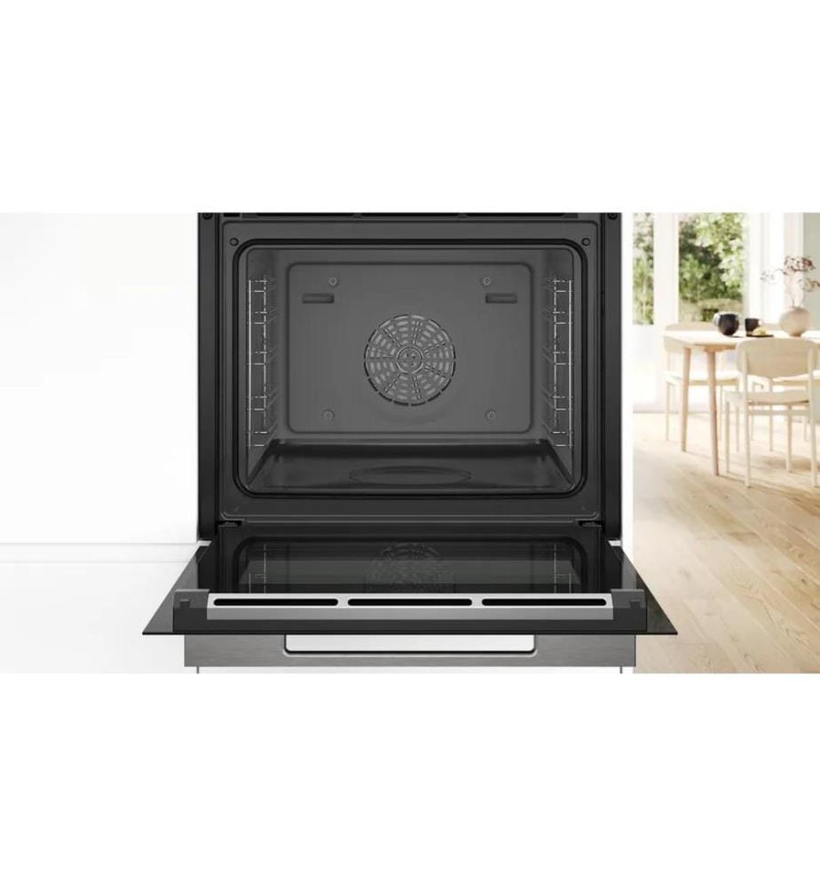 BOSCH - Einbaudampfbackofen HSG7584B1 Schwarz A+