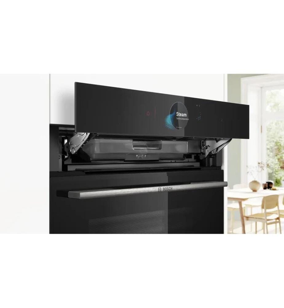 BOSCH - Einbaudampfbackofen HSG7584B1 Schwarz A+