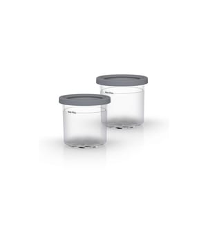 Ninja - Récipient avec couvercle 0.47 l, Transparent/Gris