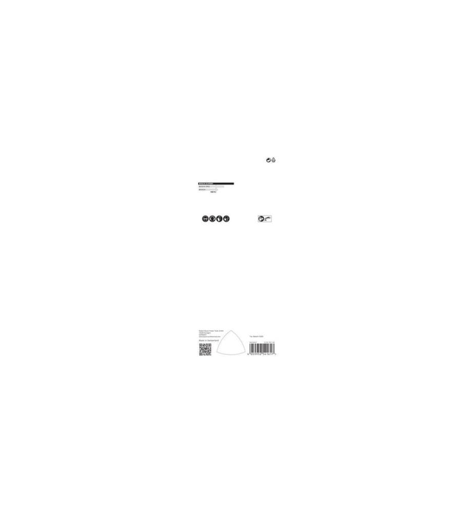 BOSCH - Professional Papier de verre EXPERT C470, 93 mm, G 40, 5 pièces